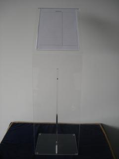 Acrilico tipo Stand