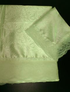 Lençol Cetim goufré branco