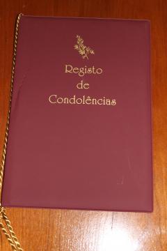 Livro de Condolências Pvc Simples