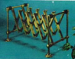 Pouso Elástico dourado