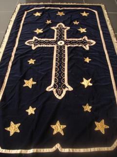 Pano Funerário Bordado