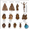 Aplicações em metal para campas e jazigos(Sepulturas)Cristos, Rosto Cristo,Sagrado coração Jesus Sagrada Família e nossa Senhora