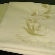 Lençol minimate bordado com Flor