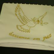 Lençol Minimate Bordado com Pomba