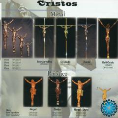 Cristos Metal e Plástico Para Urnas